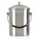 Surgical Grade Stainless Steel Scrap Trash Can - 1.3 Gal
