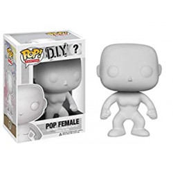 Funko POP D.I.Y: Pop Female,White