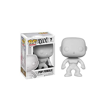 Funko POP D.I.Y: Pop Female,White