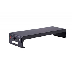 0" Premium Dual Monitor Stand with AC Power Supply & USB 2.0 Charging