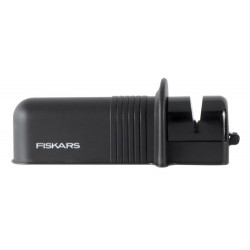 Fiskars 04570000900 Axe and Knife Sharpener, Black