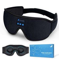 Sleep Headphones, Bluetooth 5.0 Wireless 3D Eye Mask
