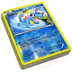 Pack 3 of  Pokemon Random Reverse Foil Single Cards, Lot of 25