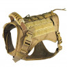 Tactical Dog Vest-Training Molle Harness-Tactical