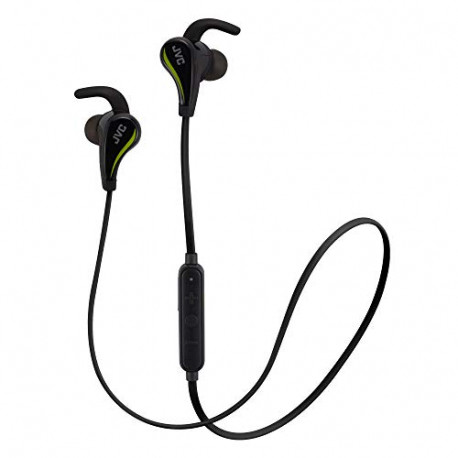 JVC Black and Yellow Wireless Water Resistant Pivot Motion Sport