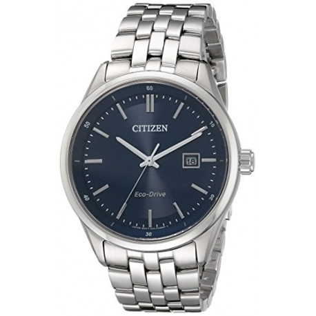 BM7251-53L Contemporary Dress Silver Tone Stainless Steel