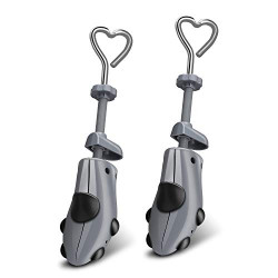 Shoe Stretcher Comes with Dust-Proof Bag, Pair of Plastic Shoe Stretcher,4 Way Ajustable