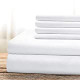 Hotel Luxury Bed Sheets Set 6 Piece(Queen, White) - Super Soft 1800