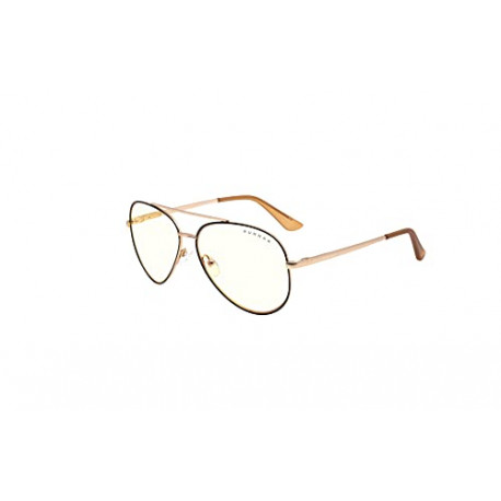 aming Glasses Maverick/Black and Gold 35% Blue Light Protection, 100% UV Light
