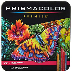Adult Coloring | Soft Core Color Pencils, 72 Pack