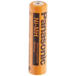 Panasonic HHR-75AAA/B-4 Ni-MH Rechargeable Battery for Cordless Phones, 700 mAh (Pack of 4)