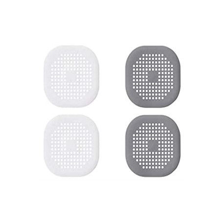 4 Pack Drain Hair Catch for Shower TPR Drain Hair