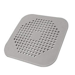 Drain Hair Catcher for Shower 5.7-inch TPR Cover Flat Silicone Plug