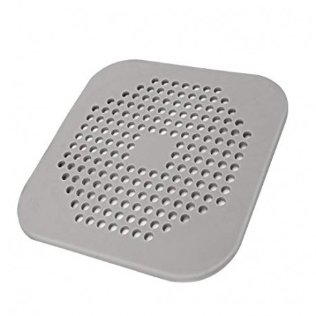 Drain Hair Catcher for Shower 5.7-inch TPR Cover Flat Silicone Plug