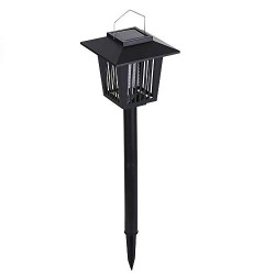 2-in-1 Waterproof Solar Powered LED Light Electric Lamp for Yard Garden Driveway Porch Walkway Pool Patio