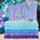 6ft Baby Shower Gender Reveal Mermaid Birthday Party Decoration