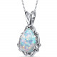 Silver Pendant Necklace for Women