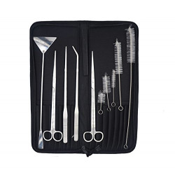 Stainless Steel Aquarium Tank Aquatic Kit, 5 Tools