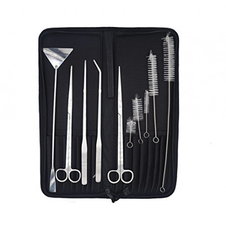 Stainless Steel Aquarium Tank Aquatic Kit, 5 Tools