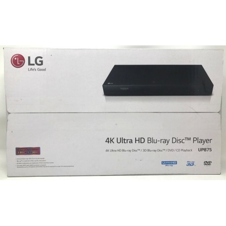 LG UP875 4K Ultra HD 3D Blu-ray Player