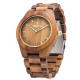 Men's Wooden Watch, Sentai Handmade Vintage Quartz Watches