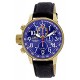 I Force Collection 18k Gold Ion-Plated Stainless Steel and Cloth Watch