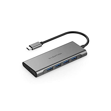 USB-C Multi-Port Hub with 4K HDMI Output, 4 USB 3.0