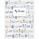 My Recipes: The XXL do-it-yourself cookbook to note down your 120 favorite recipes
