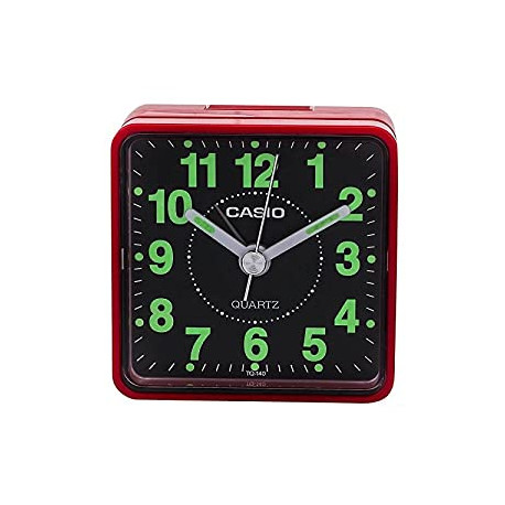 Travel Alarm Clock - Red