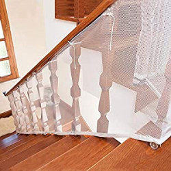 10ft L x 2.5ft H, Balcony, Patios and Railing Stairs Netting