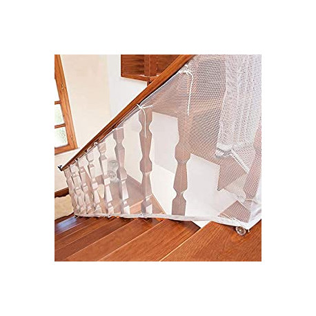 10ft L x 2.5ft H, Balcony, Patios and Railing Stairs Netting