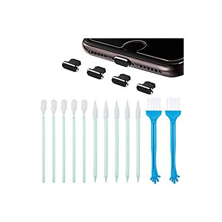 Metal Anti Dust Plugs Compatible with iPhone 5