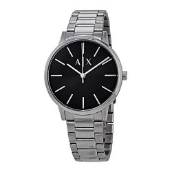 Armani Exchange Men's Stainless Steel Three Hand Dress Watch