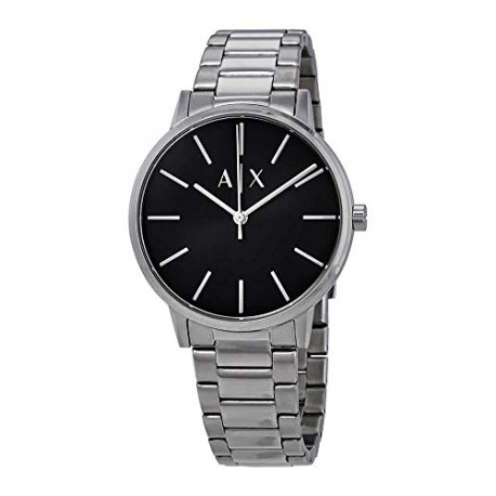 Armani Exchange Men's Stainless Steel Three Hand Dress Watch