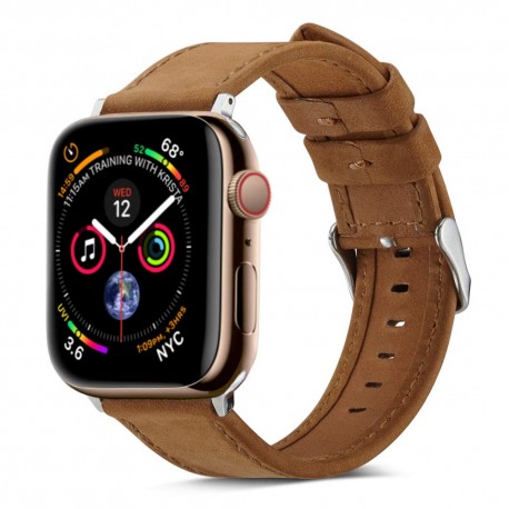 HUASIRU APW4Brown44 Replacement Parts for Apple Watch Series 4, 44mm