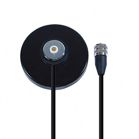 Pack 2 of Midland Antenna Mag Mount with NMO Connector and 12 Foot Cable