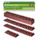 Pack 2 of Plastic Deterrent Anti Theft Climb Strips - 12pk [12 foot]