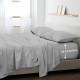 Bed Sheet Set Super Soft Microfiber 1800 Thread Count Luxury Egyptian Sheets Fit 18"-24"