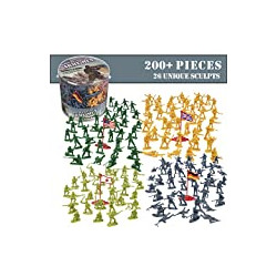 Army Men Action Figures - 200+ WWII Toy Soldiers