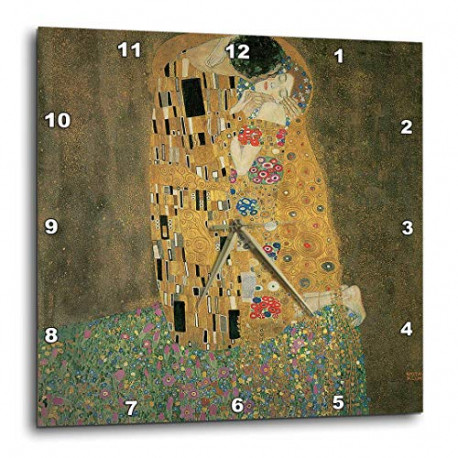 Gustave Klimt Wall Clock, 10 by 10"