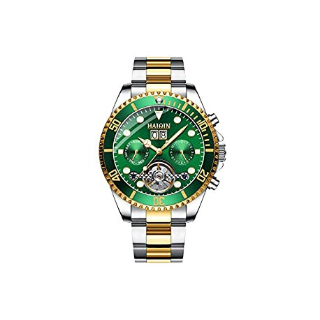 Automatic Men's Mechanical Watches Tourbillon Stainless Steel