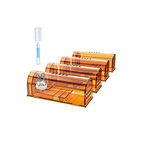 4 Pack Humane Mouse Traps