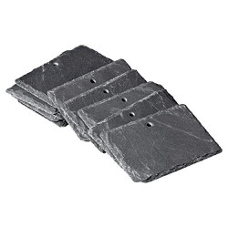 10-Pack Natural Style Slate Plant Labels (4" x 2 3/4")