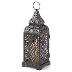 Decor Moroccan Temple Tower Candle Holder Hanging Lantern