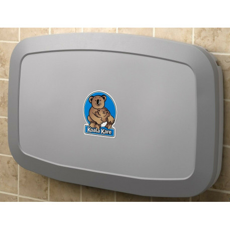 BABY CHANGING STATION "Grey" Horizontal Surface Mounted