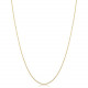 10k Yellow Gold Rope Chain Barely-There Necklace