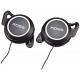 SportClip Clip-On Headphones,Black