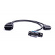 Universal OBD II Splitter Extension Y Cable