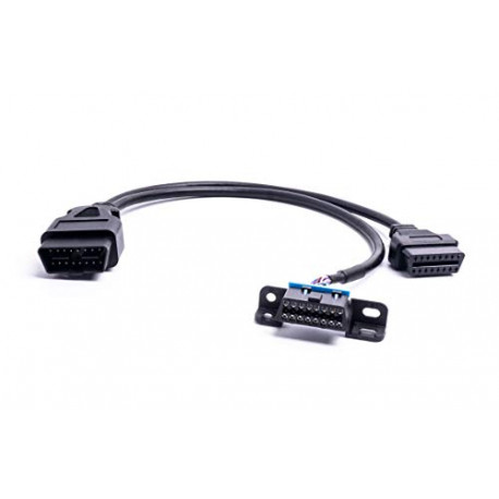 Universal OBD II Splitter Extension Y Cable