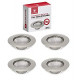 4pcs Bathroom Bathtub Sink Mesh Strainer Stainless Steel (Pack of 4)